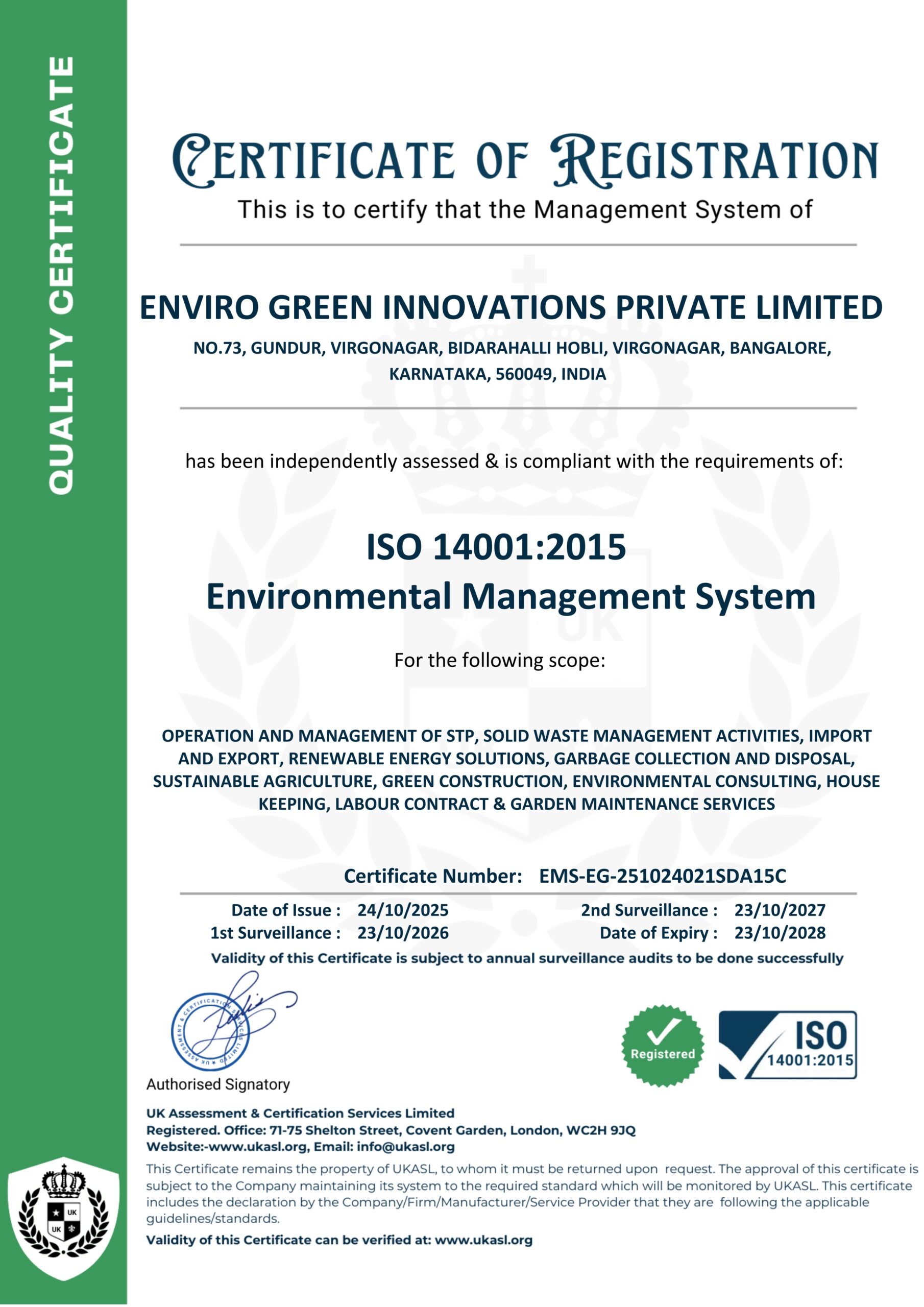 iso 14001 2015